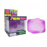 Juguete Blandito de Malta en Forma de Cubo de Hielo Kawaii, Color Personalizado, Portátil, de Rebote Lento, para Apretar con la Mano, Juguete Antiestrés para Oficina y Estudiantes