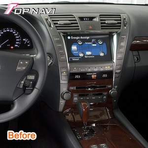 12.3inch màn hình <span class=keywords><strong>Android</strong></span> đài phát thanh xe cho Lexus LS460-600 2006 - 2012 khuếch đại đa phương tiện DVD Player GPS Navigator đơn vị đứng đầu Stereo - Product Image 3