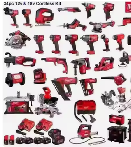 เครื่องมือไฟฟ้าไร้สาย 18V M18 พร้อมแบตเตอรี่ลิเธียมไอออน 5 เซลล์ 5.0Ah; ชุดอุปกรณ์รวม 20-in-1 ประกอบด้วยเครื่องมือ 34 ชิ้น - Product Image 4