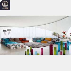 Ensemble de canapés mahjong roche <span class=keywords><strong>bobois</strong></span> de style français canapés modulaires canapé modulable au sol canapé mahjong moderne - Product Image 1