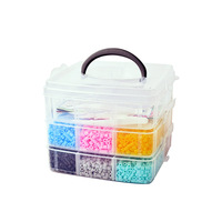 Direct Factory Diy Hama Perles Montessori Jouets Éducatifs Fusible Perles Perler Perles 5mm pour Enfants