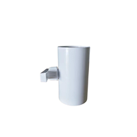Conduit circulaire HVAC PVC75mm déflecteur d'air manuel