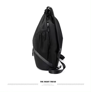 600D <b>Waterproof</b> Fashion Unisex Custom Logo Outdoor Gym Sport Pack Shoe Compartment Training Basketball Soccer Zipper Hasp - Product Image 5