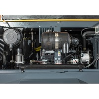 GLGW 400cfm 8bar cummins 4BT 93kw diesel Compresseur d'air mobile avec marteau perforateur pour la démolition minière et la coupe de casse