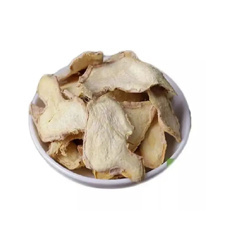 Bestseller Bulk Dried Ginger Flakes 100% natürliche dehydrierte trockene Ingwers cheibe