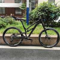 Bicicleta de Montaña de 27.5/26/29 Pulgadas con Frenos de Disco Hidráulicos, 11 Velocidades, Horquilla Delantera de Doble Suspensión, Bicicleta MTB para Adultos, para Actividades al Aire Libre
