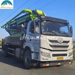 Digunakan 2022 Zoomlion FAW 30m 36m 37m 38m Putzmeister Mini Diesel bertenaga tangan kedua ponsel beton Boom pompa truk untuk dijual - Product Image 2