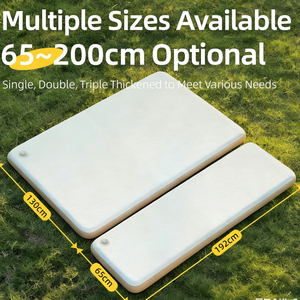 Lit d'air moderne simple en PVC tissu brossé élastique <span class=keywords><strong>Matelas</strong></span> gonflable léger pour le camping en plein air Maison Pliable Convertible - Product Image 6