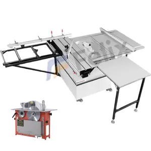 China Precisie Push Tafel Zag Stofvrij Moeder Zag Multifunctionele Houtbewerking Saw Tafel Werkbank Snijmachine Bevel 45