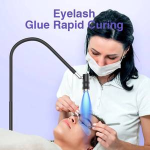 Professional 6W 395nm UV LED Lamp with Foot Pedal - Adjustable Focus for Eyelash <b>Extensions</b> & Gel Polish - Product Image 6