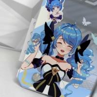 Meilleure vente 240mm MicroATX League of Legends Gwen tours d'ordinateur de jeu de dessin animé personnalisées avec fenêtre de panneau latéral