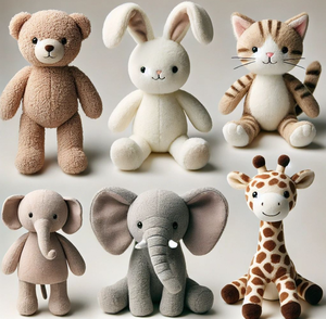 Özel Peluş Köpek Oyuncağı Süper Yumuşak Peluş Dolgulu Hayvan Çocuklar İçin PP Pamuk Dolgulu Yıkanabilir Teknik Stres Giderici Düğünler İçin - Product Image 6