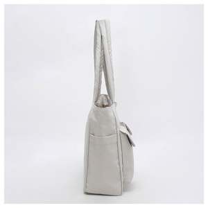 Sac à main matelassé léger et décontracté de grande capacité, couleur unie, multi-poches, pour le travail - Product Image 6