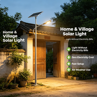 Lampe Intelligente Hybride Éolienne et Solaire Intégrée pour Route et Extérieur YD-TYN-11