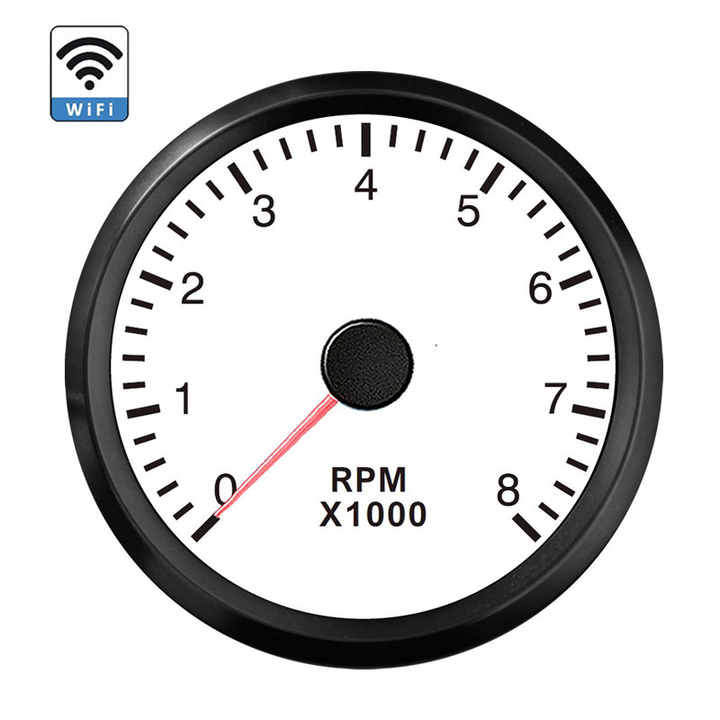 52mm 1 2 3 4 5 6 8シリンダー24ストロークエンジン調整可能タコメーター (