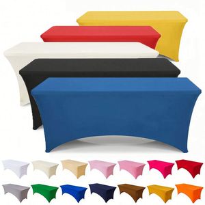 Heat-Transfer Printed Full-Color Advertising Traditional Style Polyester Anti-Wrinkle Stretch Tablecloths for Outdoor - Product Image 6