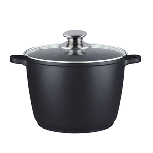 Olla Profunda Antiadherente <span class=keywords><strong>de</strong></span> <span class=keywords><strong>Granito</strong></span> <span class=keywords><strong>de</strong></span> 16.0 Litros, Estilo Coreano, 32x21cm, Olla <span class=keywords><strong>de</strong></span> Aluminio Fundido a Presión con Aspecto <span class=keywords><strong>de</strong></span> Mármol, Utensilios <span class=keywords><strong>de</strong></span> Cocina <span class=keywords><strong>de</strong></span> Metal - Product Image 4