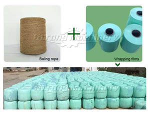 Round Silage <b>Baler</b> and Wrapper Machine Corn Silage <b>Baler</b> Machine - Product Image 5