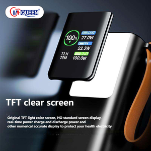 Banco de Energía Portátil de Alta Capacidad de 100 W con Logotipo Personalizado, 20000 mAh, Carga Rápida, con Cable Integrado, para Computadora Portátil - Product Image 4