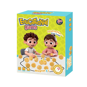 Jeu de société à effet magnétique pour enfants avec pierres magnétiques et gameplay interactif pour l'entraînement logique et les jeux de société - Product Image 6