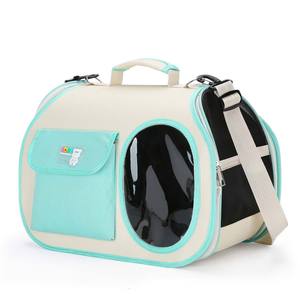 Wholesale Foldable Breathable Cat <b>Backpack</b> | Fashion Oxford Cloth Portable Pet Carrier Bag for Travel Outdoor - Product Image 1