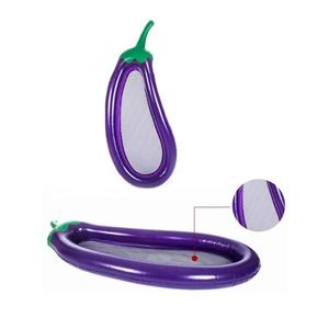 Flotteur gonflable d'été en PVC pour piscine Matelas en forme d'aubergine <span class=keywords><strong>Cercle</strong></span> de natation pour adulte - Product Image 5