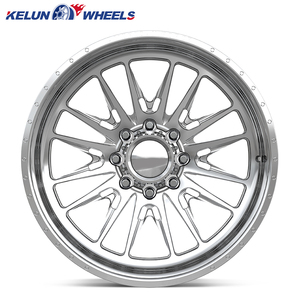 ล้อฟอร์จอะลูมิเนียมอัลลอยด์ 6061-T6 ขนาด 24x14 ผลิตตามสั่งจากโรงงาน ล้อฟอร์จ American Force ขอบเว้า ล้ออัลลอยด์ - Product Image 6