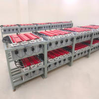 Batterie nickel-cadmium à décharge moyenne 2,4 V SBM15 KPM15 KM15P IEC60623 SAFT 15AH UPS Ferroviaire Photovoltaïque Rechargeable Cycle 20 Ans