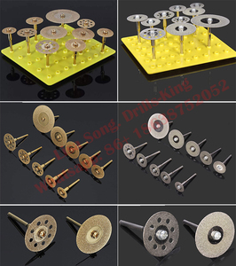 Disque de coupe diamanté de 16 mm à 60 mm avec mandrin, lames de disque de coupe, outil de coupe rotatif pour métal, pierre, <span class=keywords><strong>carrelage</strong></span> - Product Image 2