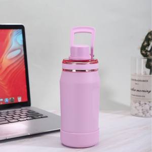 Nouvelle gourde isotherme en acier inoxydable 304, série de couleurs, grande capacité, portable, pour le sport, maintien au froid - Product Image 5