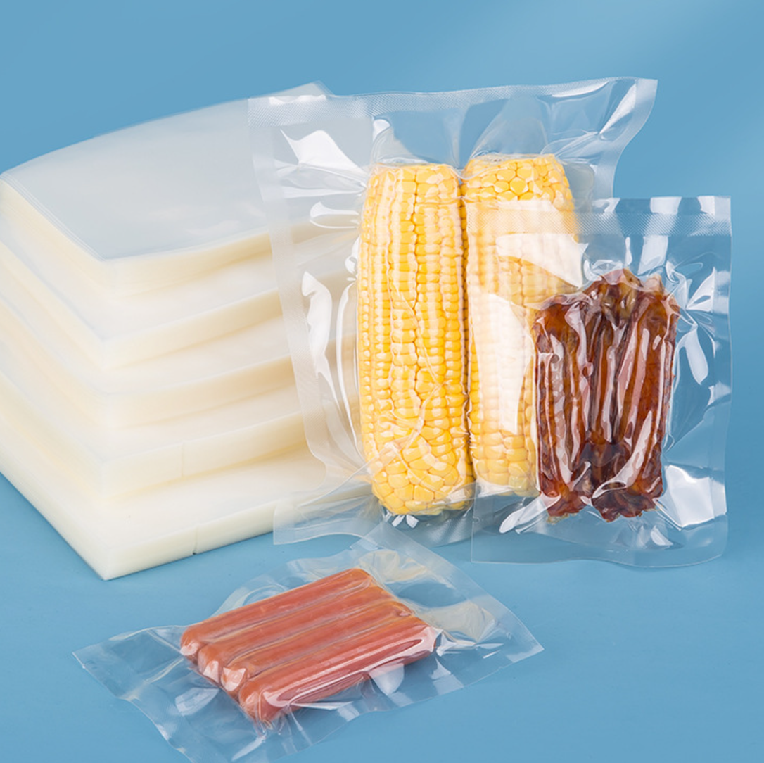 Breathable Plastic Vacuum Bags for Food Packing Durable Efficient