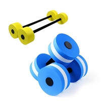 Haltères aquatiques en EVA de haute qualité - Barres flottantes aquatiques personnalisées, accessoires de résistance portables pour la natation, le yoga et le fitness, unisexe