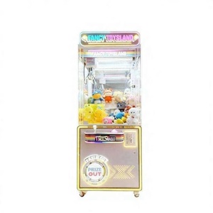 เครื่องเกมคีบตุ๊กตาหยอดเหรียญแบบขายส่ง เครื่องเล่นเกมอาร์เคดในสวนสนุก เครื่องเล่นเกมหยอดเหรียญ - Product Image 1