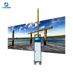 LC-A2 wheeled The wall printer High-definition 2.2m/2.5m/3.2m automatic drawing paintings and wall arts dtf printer a3