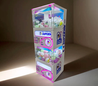 Distributeur de capsules de jouets de haute qualité 120 mm, support de langue anglaise, monnayeur Guangdong, garantie 1 an