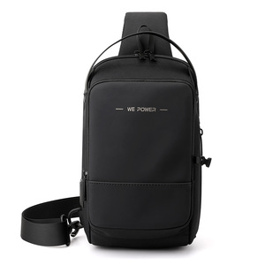 OEM New Men's Functional Sling Bag – Waterproof Outdoor Crossbody Pack Multifunctional Business <b>Chest</b> Bag - Product Image 1
