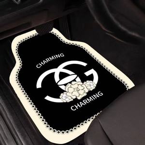 Tapis de sol de voiture de style luxe-Tapis de sol en gel de silice doux-Tapis universels anti-saleté, anti-usure et antidérapants - Product Image 2