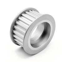 Poulie de distribution en aluminium HTD 8M avec roulement, 20 à 48 dents, pour système de convoyage, certification RoHS, personnalisation