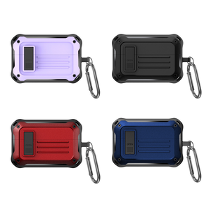 Armor Full-Body Estuche rígido resistente a prueba de golpes para Sony <span class=keywords><strong>WF</strong></span> <span class=keywords><strong>1000XM4</strong></span> Shell Cover con llavero - Product Image 1