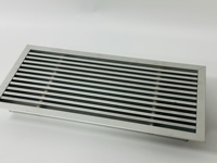 Diffuseur d'air linéaire en aluminium personnalisé pour la ventilation HVAC Grille de climatisation au design moderne