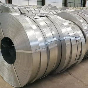 Оцинкованная стальная ленточная катушка Q195/Q235/DX51D 0,2-4,0 мм x 20-1500 мм Z60-Z275 для строительства/трубы - Product Image 1