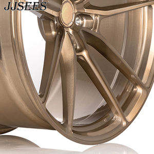 Rines JJSEES Personalizados de Aleación Forjada en Oro 5x114.3 5x127 5x112 Monobloque 17 <span class=keywords><strong>18</strong></span> 19 20 22 Pulgadas para <span class=keywords><strong>Mercedes</strong></span> C63 <span class=keywords><strong>AMG</strong></span> R8 RS3 RS4 - Product Image 5