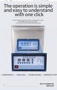 Machine d'emballage sous vide semi-automatique personnalisée pour le stockage des boissons en sachets avec technologie de scellage en relief - Product Image 2