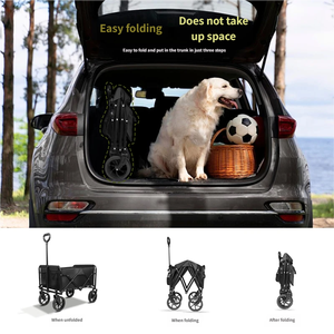 Carrito de Jardín Plegable Compacto y Multiusos, Modelo 2025, Tamaño <span class=keywords><strong>Pequeño</strong></span> - Product Image 5