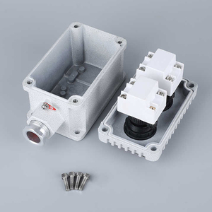 ATEX không thấm nước dừng khẩn cấp bắt đầu đẩy nút hợp kim nhôm nổ bằng chứng điều khiển động cơ điều khiển điện hộp điện - Product Image 6