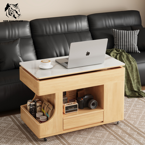 furniture factory good price customize <b>large</b> stock ready to ship new design tea table living room furniture wood coffee table - Product Image 3