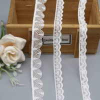 Dentelle extensible en nylon et élasthanne, directement de l'usine, avec motifs micro-floraux en treillis et vagues géométriques pour lingerie et hauts