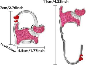 <b>Metal</b> Handicraft 2026 Purse Hook for <b>Table</b> Butterfly Handbag Hanger <b>Folding</b> Hangers Holder Bag Storage Decor Women Girls - Product Image 3