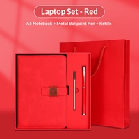 Carnet A5 en cuir PU, reliure thermique, papier 80 g/m², 100 feuilles, logo personnalisé, impression en relief, coffret cadeau, ensemble cadeau