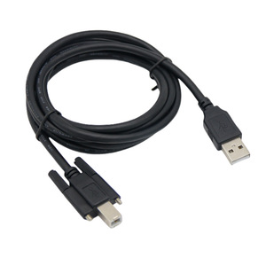 <b>Usb</b> 2.0 <b>Printer</b> Data <b>Cable</b> Black Copper Wire Injection Molding Interface For Secure Connection - Product Image 2